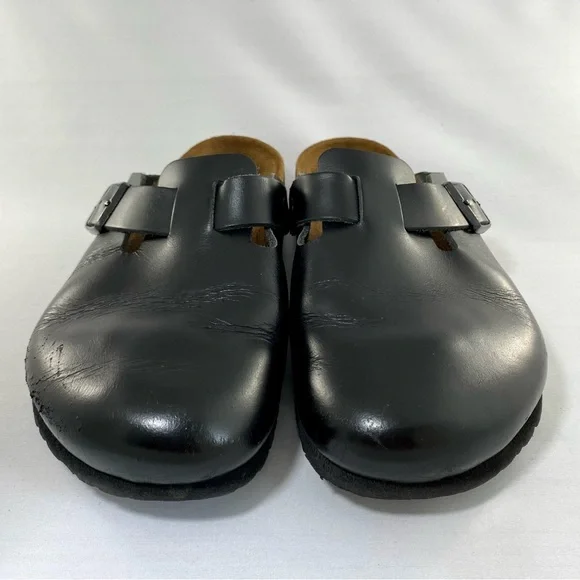 Birkenstock Boston leather clog. 🖤 - Picture 6 of 10